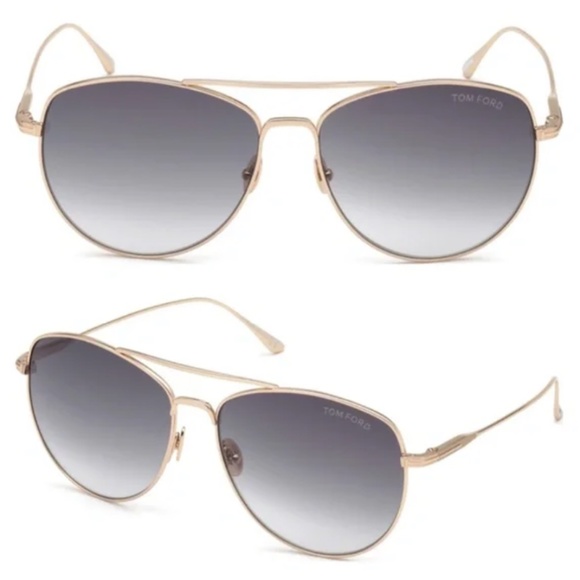 Tom Ford Accessories - New TOM FORD Milla Aviator Sunglasses FT0784 28B